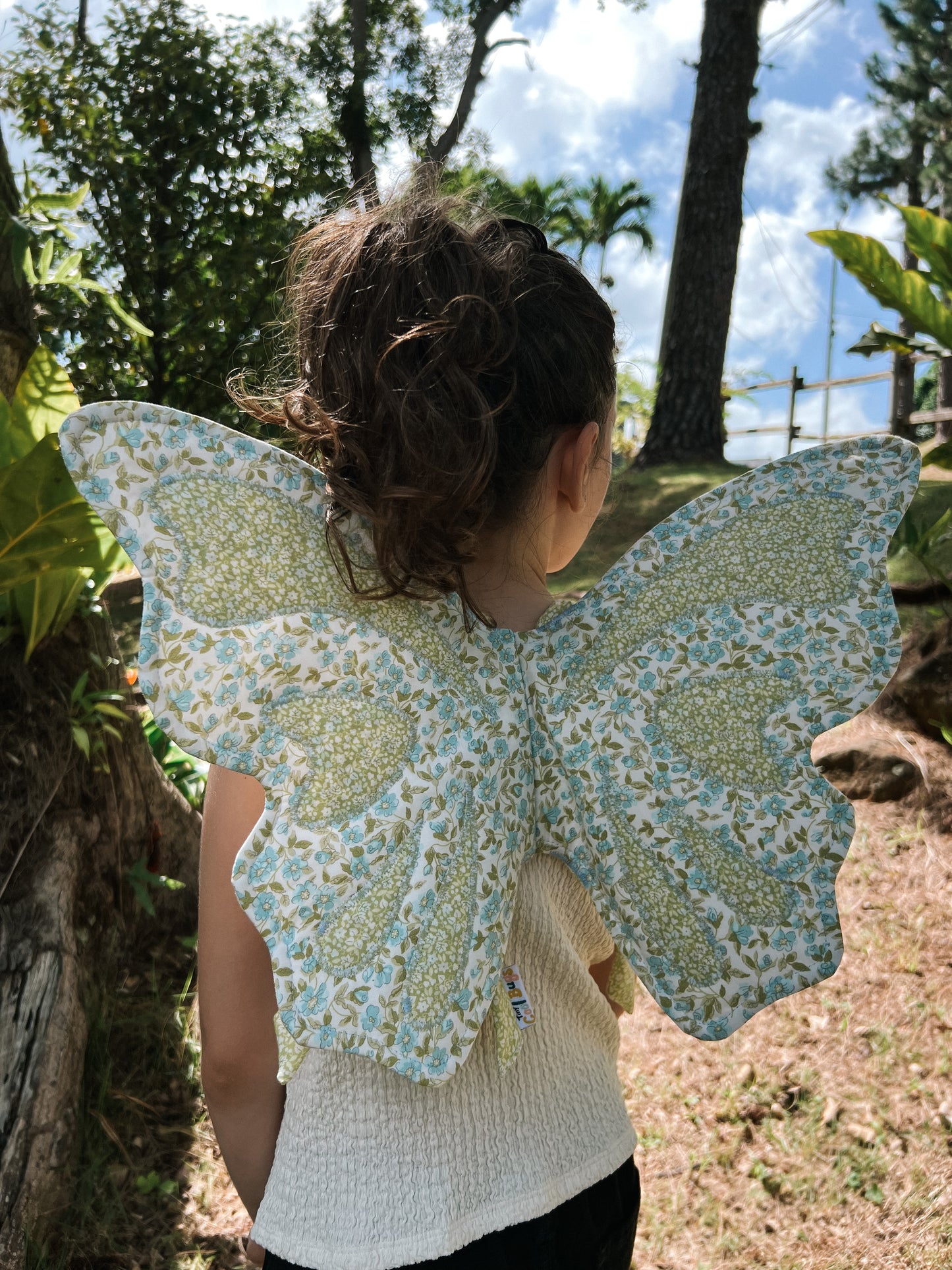 Green Butterfly Wings