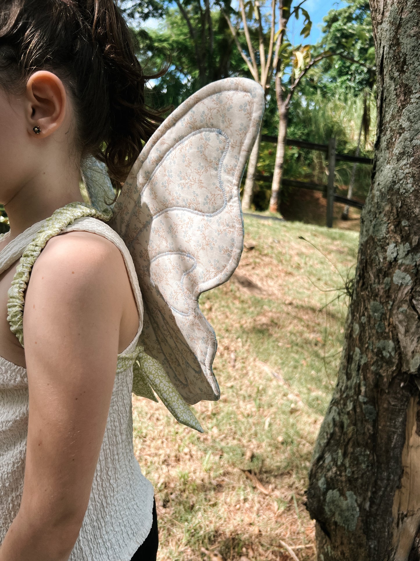 Green Butterfly Wings