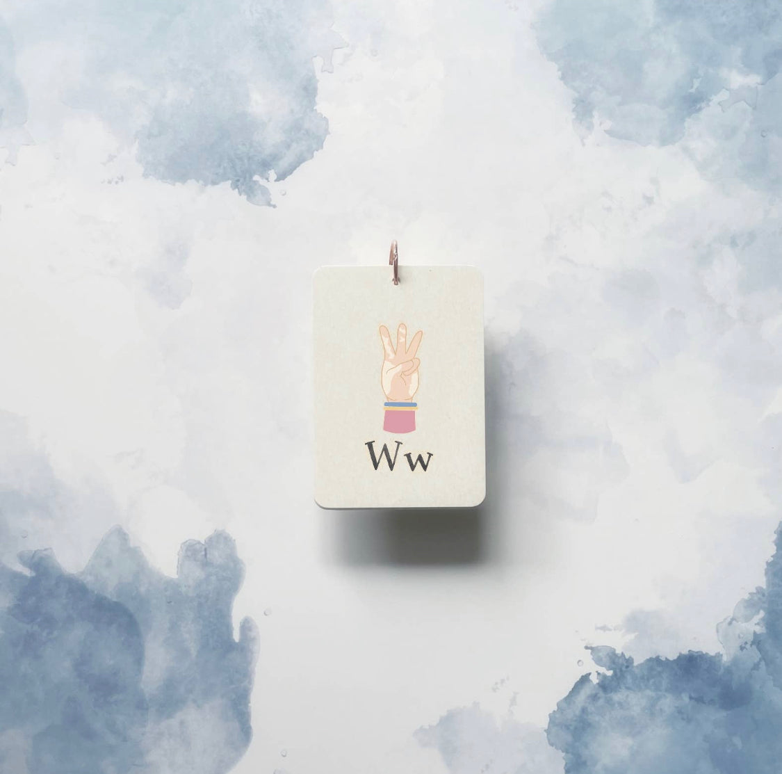 Sign Language Alphabet Flashcards